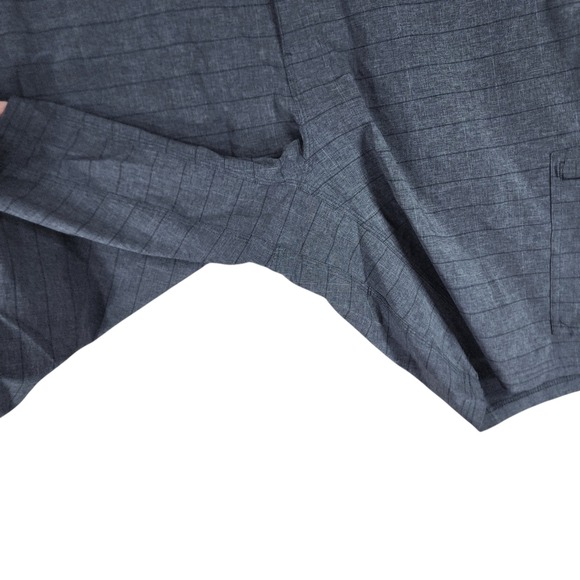 ONeill Hybrid Board Short 40 Men Crossover Cargo Blue Plaid 10"‎ Swim Beach Surf - Picture 9 of 13